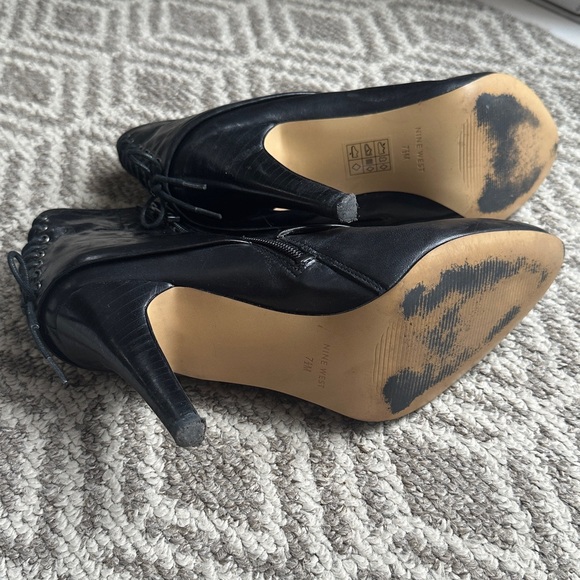 Vintage Nine West Women’s Ankle Boots Size US7.5 - Picture 6 of 6